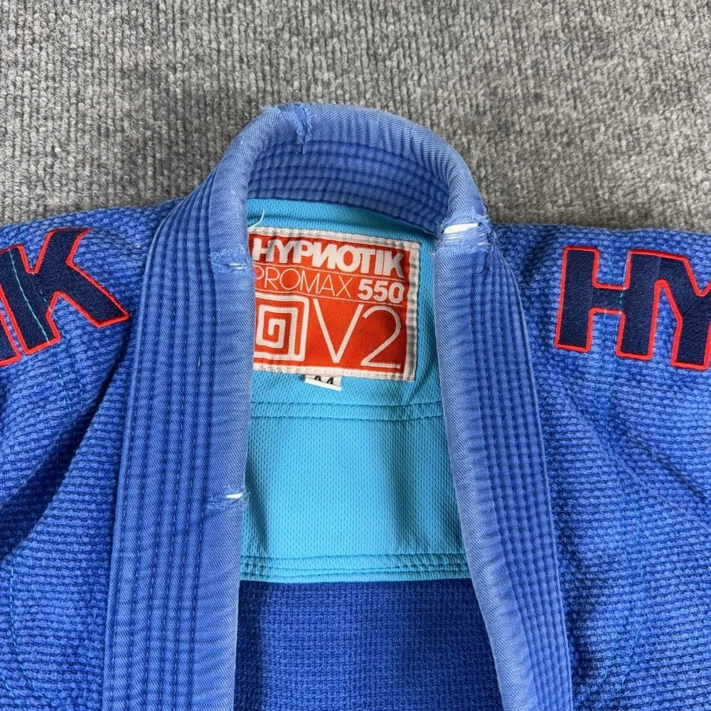 Hypnotik Promax 550 V2 Jiu Jitsu Gi Jacket Mens XL Blue BJJ Top Kimono